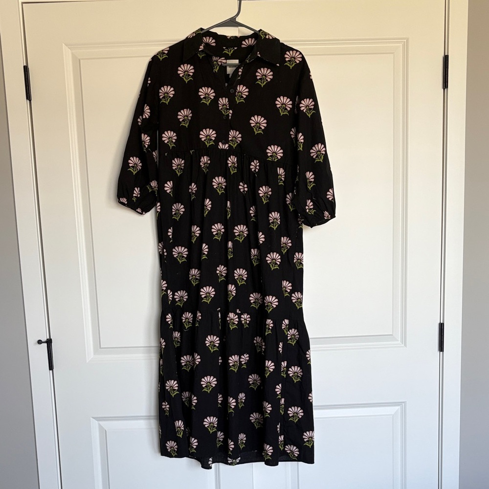 Floral Black Petite Maeve Dress